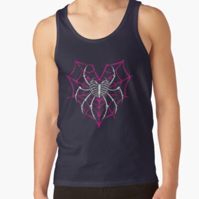 Alternative view of Aj Lee Wrestling Love Bites Back Boxy Garment Dyed Tank Top