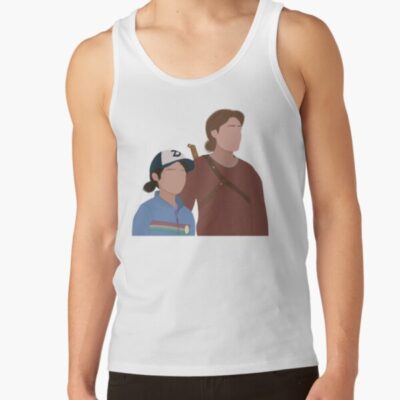 The Walking Dead Clementine And Luke Fan Art Tank Top