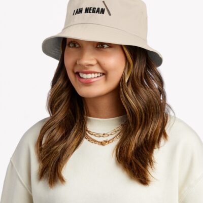 Alternative view of I Am Negan Bucket Hat
