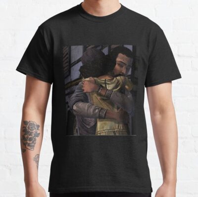 Lee And Clementine Hugging T-Shirt
