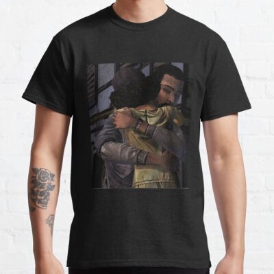 Lee And Clementine Hugging T-Shirt
