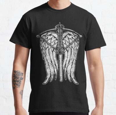 Angel Wings And Crossbow Dirty T-Shirt