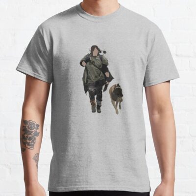 Daryl Dixon And Dog T-Shirt
