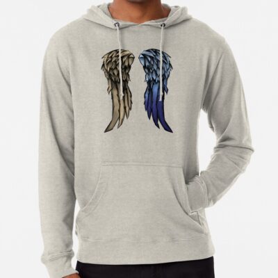 Alternative view of Daryl Dixon Wings Season 10 Hoodie