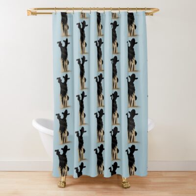 Rick The Walking Dead Shower Curtain