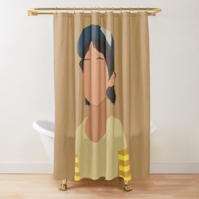 The Walking Dead Game Season 1 Clementine Fan Art Shower Curtain