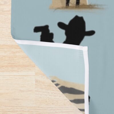 Alternative view of Rick The Walking Dead Shower Curtain